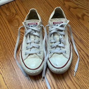 White Low Top Converse